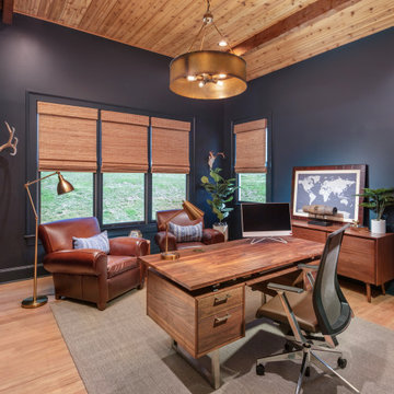 Modern Rustic Home Office