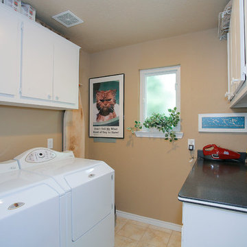 Master bathroom , closet and exercise room