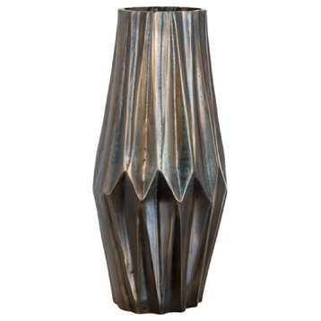 Geometrical Aluminum Vase S | OROA Celina