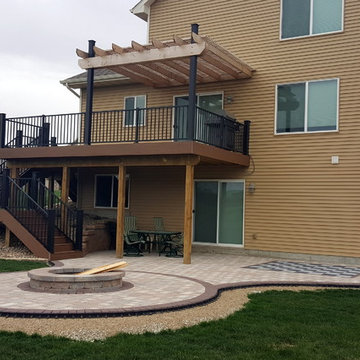 Timbertech Deck Featuring Patio Checkerboard