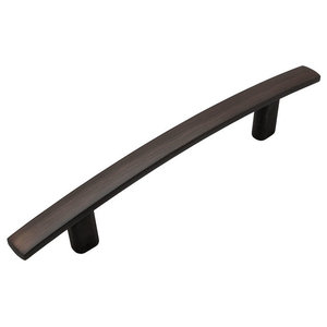 Cosmas 305-96ORB Oil Rubbed Bronze Cabinet Hardware Euro Style Bar Handle Pull Hole Centers 25 Pack 3-3/4 96mm 96mm 6-1/8 Overall Length 3-3/4 Hole Centers 6-1/8 Overall Length 