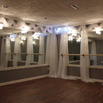 Avon Lake Basement Remodel with Dance Studio