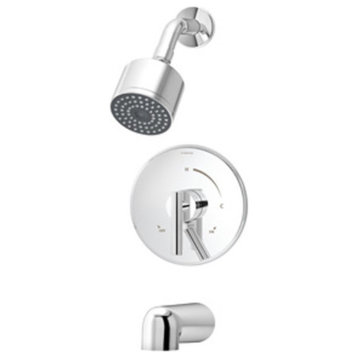 Symmons S-3502-CYL-B-TRM Dia Tub and Shower Trim Only Package - Chrome