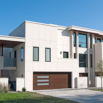 California Style Modern Beach House on Lake Michigan