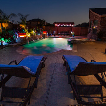 Pool & Spa Combo | Cypress, TX