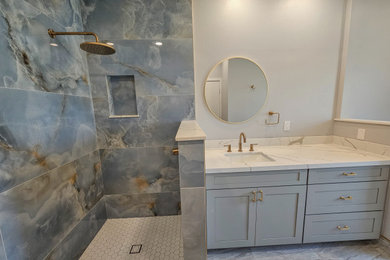 Inspiration for an eclectic bathroom remodel in Hawaii