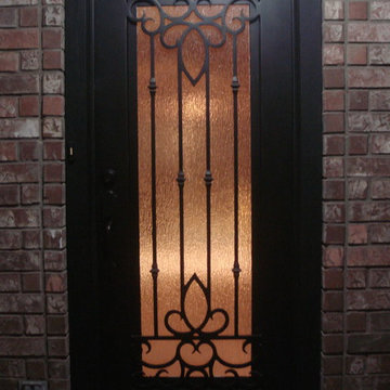 Single Iron Doors