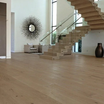 Sunset 9-1/2″ Wide - White Oak Engineered Hardwood Flooring