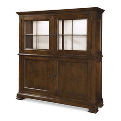 Sonoma Vintage Heirloom Buffet with Glass Door Hutch - China Cabinets And Hutches