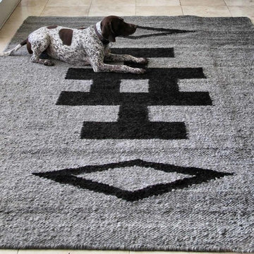 HANDMADE WOOL AREA RUGS