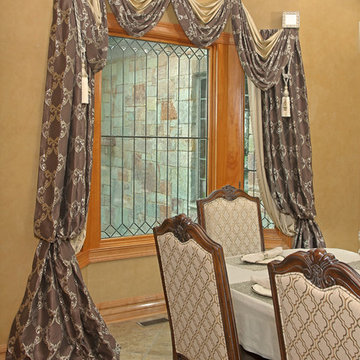 Dining room Draperies in Orland Park IL