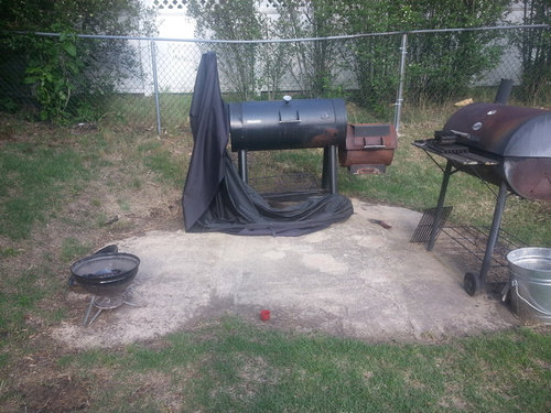Help With Backyard Grill Area Need To Make This Look Better
