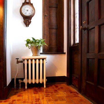 Historic Manor Entryway Tile Floor