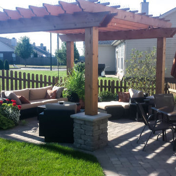 Paver Patio & Pergola