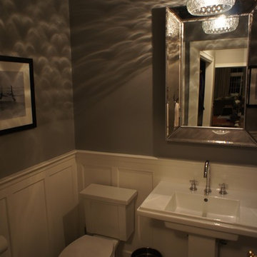 Transitional Powder Room