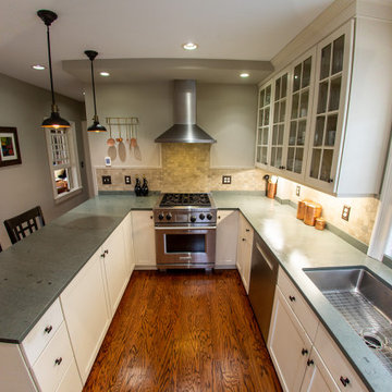 Vermont Green Slate Kitchen