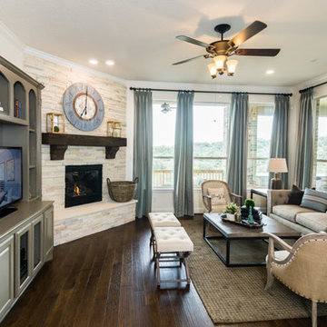 Family Room at Johnson Ranch