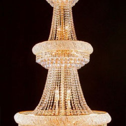 French Empire Crystal Chandelier Chandeliers H66" x W36" - Perfect for an Entryw - Chandeliers