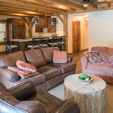 Beautiful lakefront Timber Frame