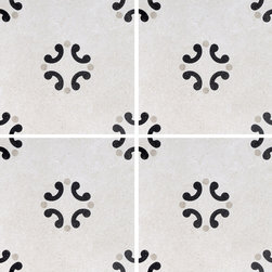 Cementina B&W #3  200x200 - Wall & Floor Tiles