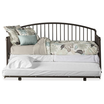 Hillsdale Brandi Daybed Oiled Bronze - Suspension Deck and Trundle