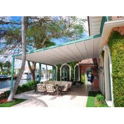 Louvered and retractable patio structures - Products