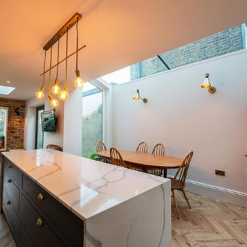 Rear Ground floor extension and House renovation at Forest Gate