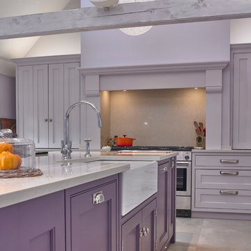 Bespoke Kitchen with Beautiful Beams | Knutsford Barn Conversion