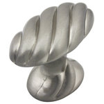 Cosmas - Cosmas 1471SN Satin Nickel Twist Cabinet Knob - Manufacturer: Cosmas