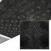 Art3d Drop Ceiling Tiles(12-Pack, 48 Sq.ft), 3D Wainscoting Panels Glue Up 2x2ft, Black