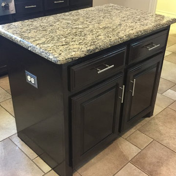 Kitchen Cabinets - ReStaining