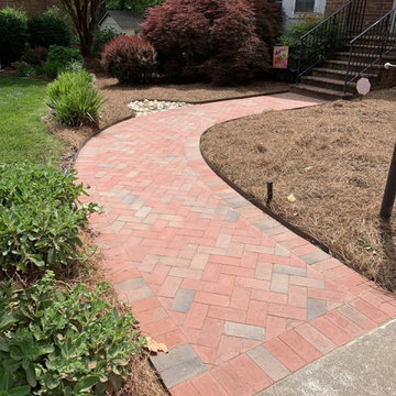 Brick Paver Sidewalk