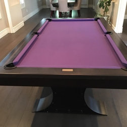 Xane Industrial Pool Table by Plank and Hide - Game Tables
