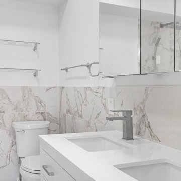 Master Bathroom: Sutton Place Three Bedroom Remodel
