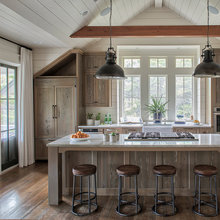 Rustic Kitchen With Shiplap