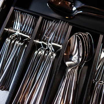 Cuisine dans un appartement prestigieux à Cannes