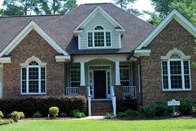 Example of a classic exterior home design in Atlanta