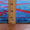 6' Square William Morris Handmade Wool Rug Q6561
