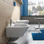 New Zero 50 cm Wall Hung WC, White Gloss