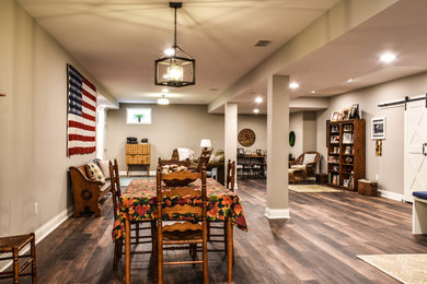Home design - craftsman home design idea in Cincinnati