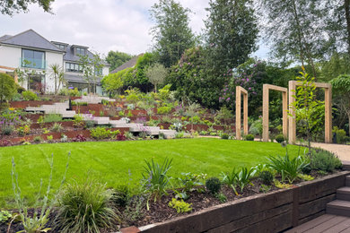 Inspiration for a contemporary garden in London.