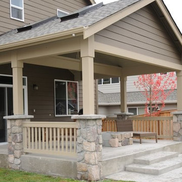 Generously Sized Covered Patio Space Issaquah, WA