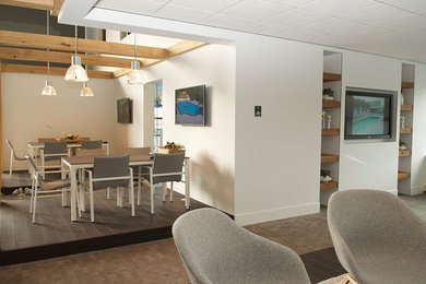 Example of a minimalist home design design in Amsterdam