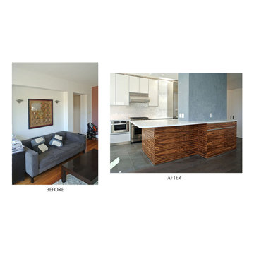 Award Winning Bright Contemporary Penthouse Transformation
