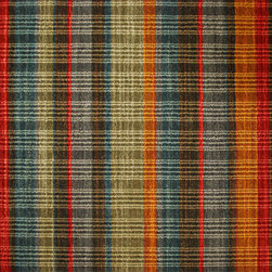 Marsala Plaid Nylon Carpet - Area Rugs