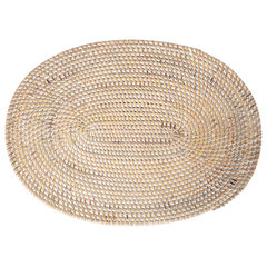 Artifacts Rattan™ Round Serving / Ottoman Tray - Artifacts Trading Company