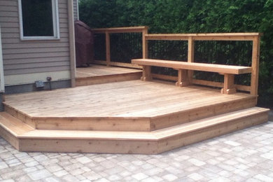 Inspiration for a deck remodel in Ottawa