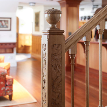 Brambletye Newel Post Detail