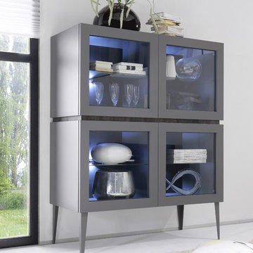 Rex 4-Door Glass Vitrine by LC Mobili - $1,749.00