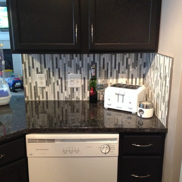 Black kitchen